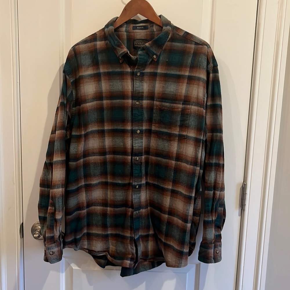 Pendleton flannel shirt size xxl